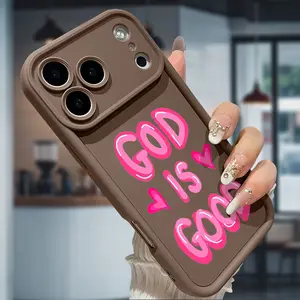 GOD IS GOOD Soft TPU Silicone Case for iPhone 17 16E 16 15 14 Pro Max 13 12 11 X XS Plus Shockproof Drop Protection Rugged Cover