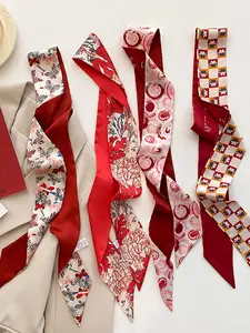 Fashionable Two-Sided Color Block Long Scarf, Perfect for Outdoor Travel and Dating, Stylish Accessory for Casual