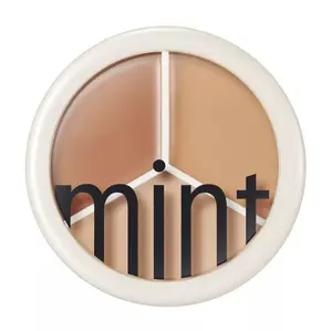 Mint Three-in-One Concealer Non-removable Long-lasting Moisturizing Water-resistant No Powder Caking Comes with Brush as Gift CC Creme Cosmetic primer foundation shade