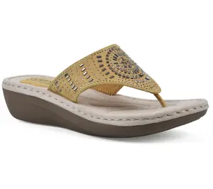 Cliffs by White Mountain Wedge Sandal - Cienna