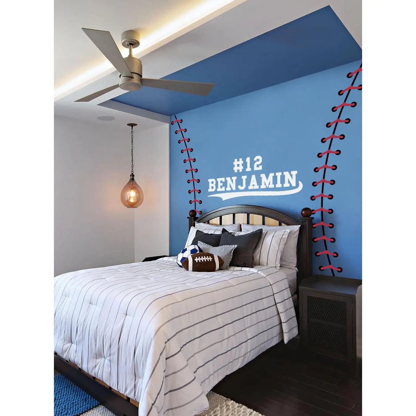 Baseball Wall Decal Baseball Wall Decal