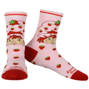 Strawberry Shortcake Socks Women's Berry Lovely Adult Quarter Ankle Socks 1 Pair