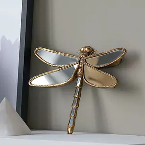 Dragonfly Design Wall-Mounted Decor - Creative Artistic Wall Hanging Decor for Living Room & Bedroom - Perfect for Room & Home Decor Hangable Interior Wall Decor