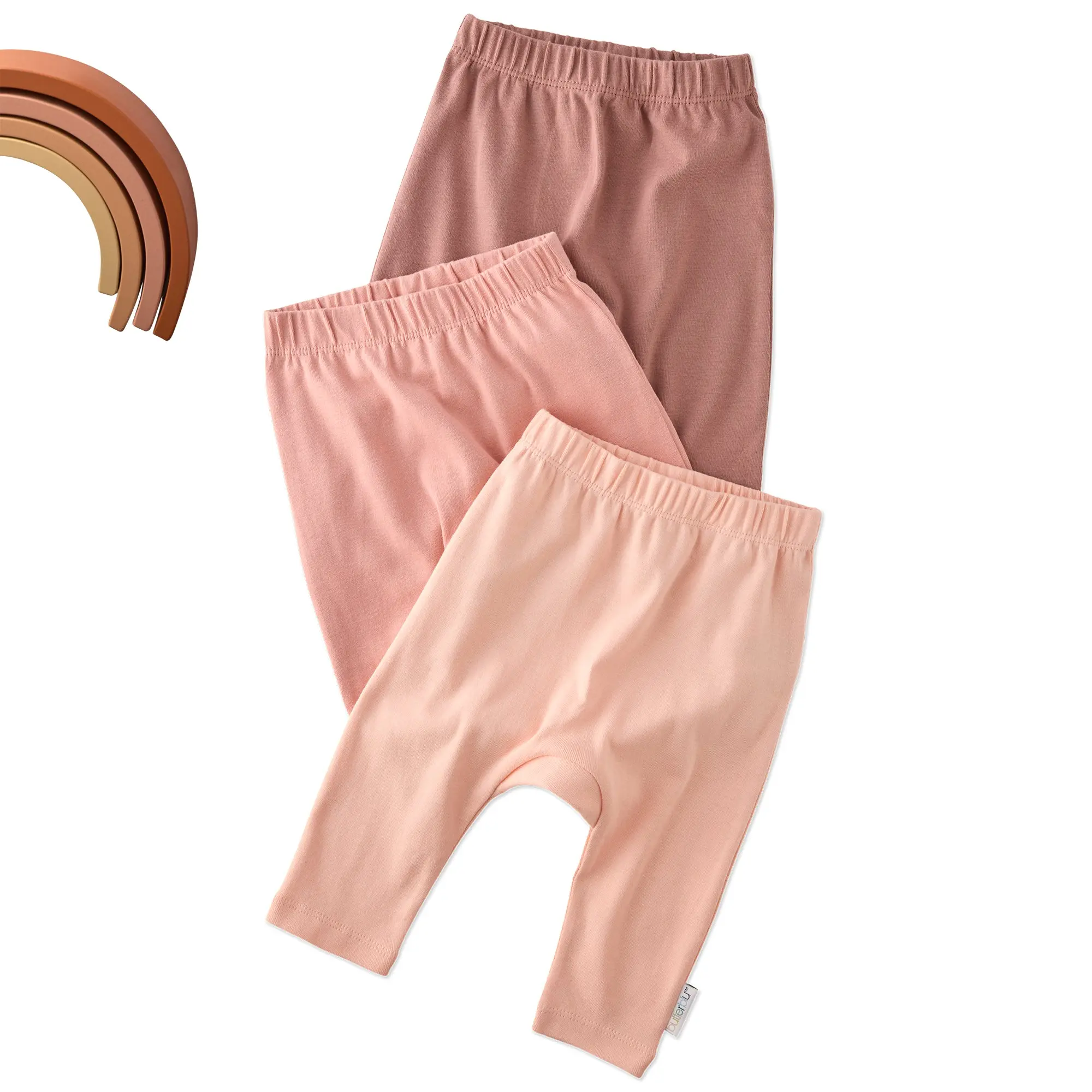 HARLOWE 3-Pack Harem Baby Pants