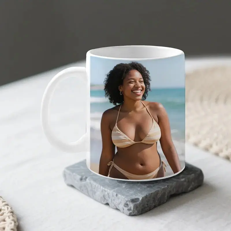 Custom Mug Travel Photo Personalized Vacation Memory Coffee Cup Gift PrintToucan
