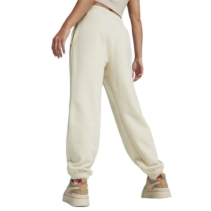 PUMA Womens Infuse Relaxed Sweatpants Casual Drawstring - White