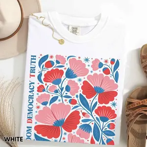 Subtle Anti Trump Shirt, Resistance Is Patriotic Comfort Colors Tee, Resist Shirt, 4th of July Tank Top, FDT Shirt, Anti Oligarchy Tee Gift