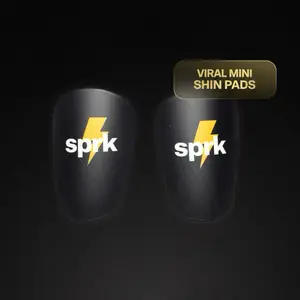 SPRK Mini Shin Pads | Lightweight Soccer Shin Guards | Pro Fit | No Straps | Match-Day Protection