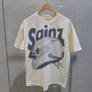 Sainz T-Shirt, Sainz 55 Racing Tee, Vintage Shirt, Gift for Fans, Motorsport Clothing, Racing Shirt, Driver Shirt Inspired Aesthetic Racing Unisex T-Shirt, Gift For Fan, Shirt