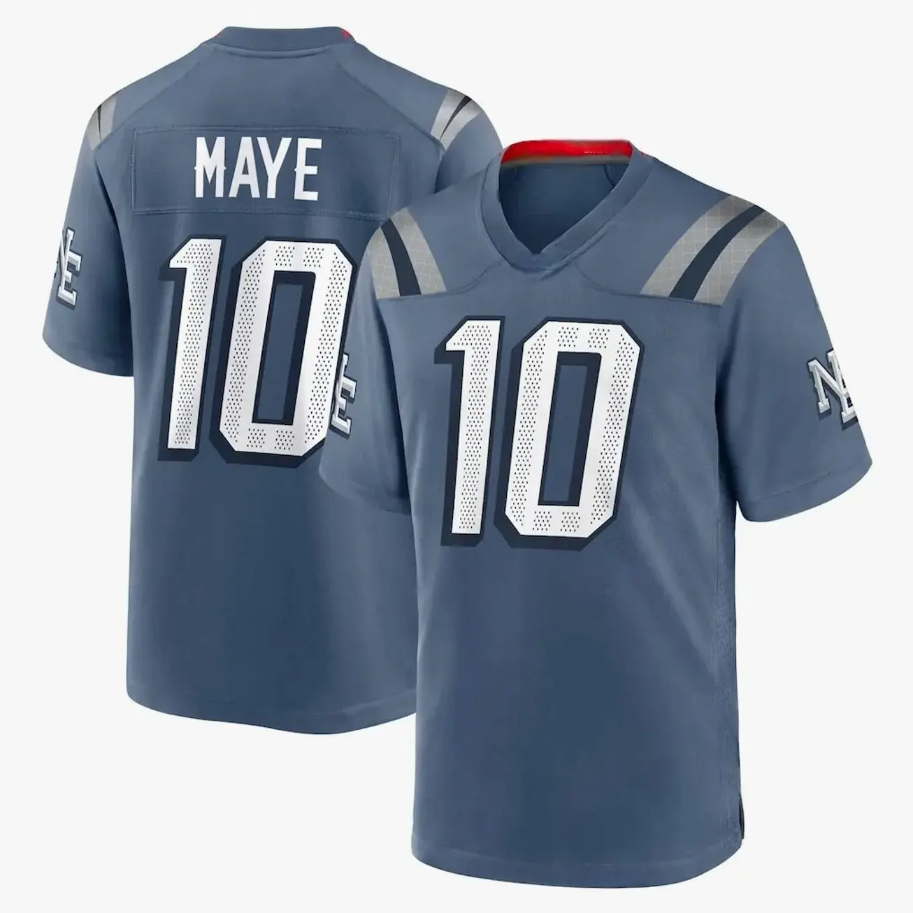 Full Print Maye #10 Jersey Shirt, America Football Jersey, Sport Clothing, Football Uniform, Jersey For Football Fans, Gift For Him