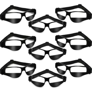Dribbling Goggles Basketball  Glasses Adjustable Dribbling Black Goggles Basketball  Equipment