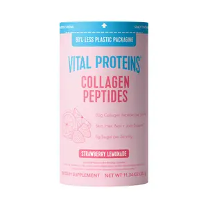 Vital Proteins Collagen Peptides Powder, Promotes Hair, Nail, Skin, Bone and Joint Health, Strawberry Lemonade, 10.5 oz