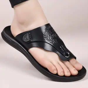 Summer Secret men’s sandals—lightweight and comfortable; featuring arch support and a non-slip sole, suitable for wide or narrow feet; stylish flip-flops ideal for the beach and indoor use.