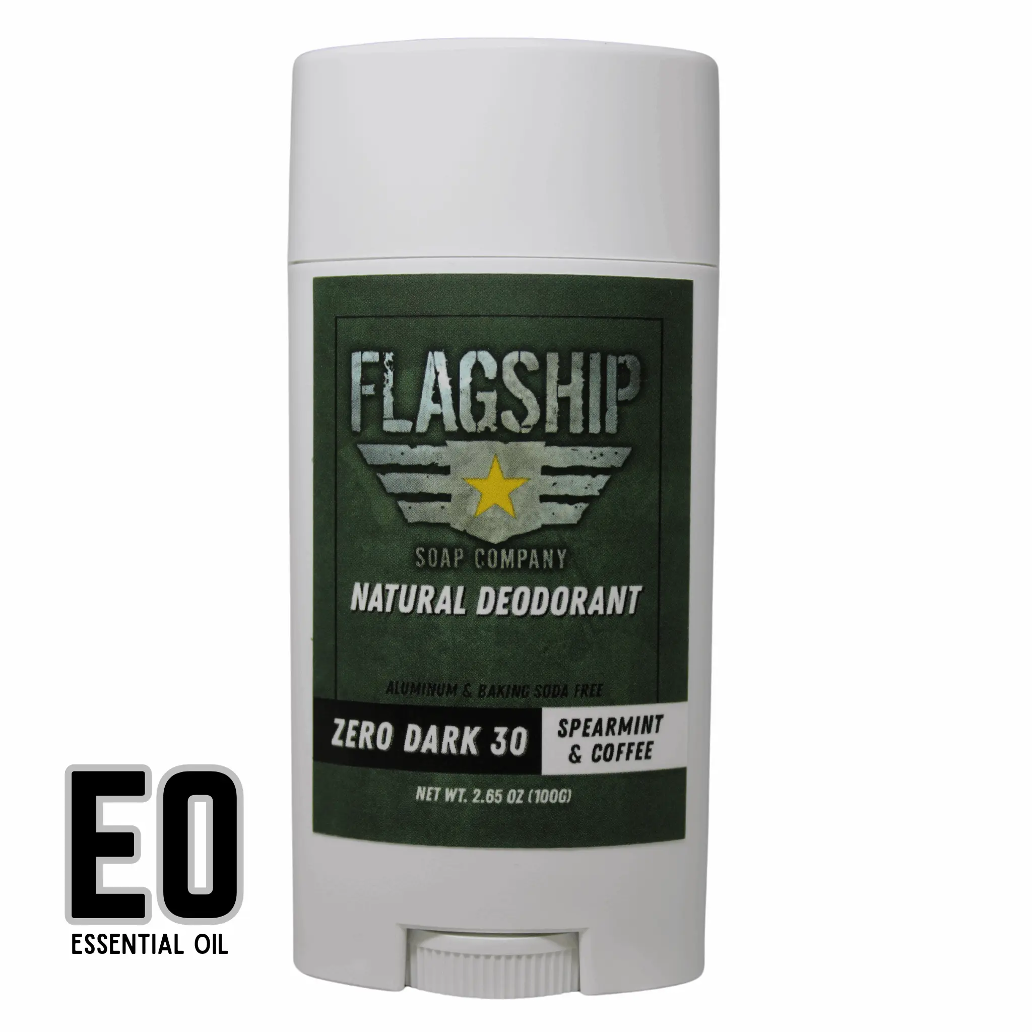 Zero Dark 30 Spearmint & Coffee Natural Deodorant