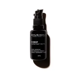 D DROP Humectant Factor - Revitalizing Water-Based Formula with French Peppermint for Deep Moisturizing and Skin Comfort