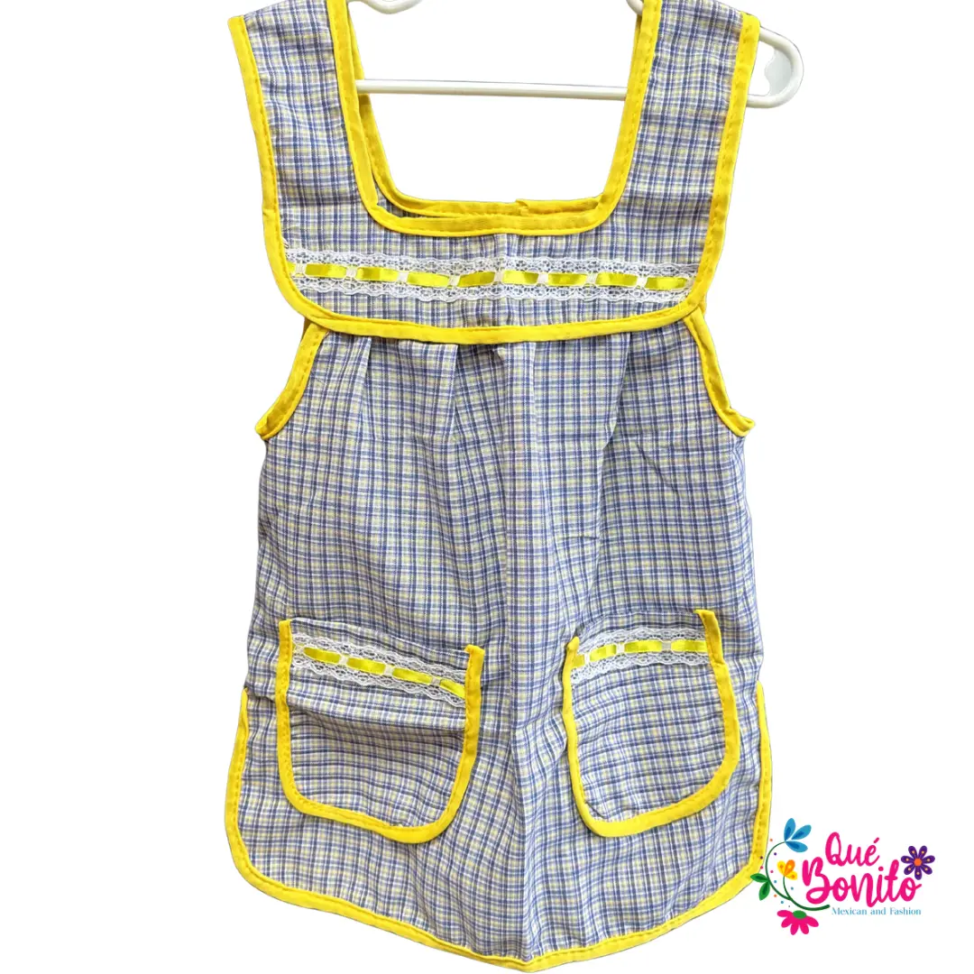 Size 6T Apron for Girls w/Pockets