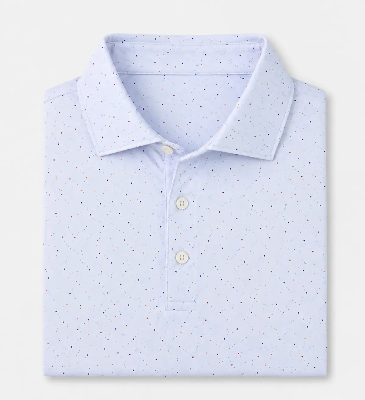 Campania White Performance Jersey Polo