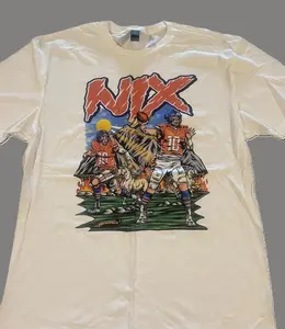 Bo Nix Broncos Graphic Cotton T-Shirt