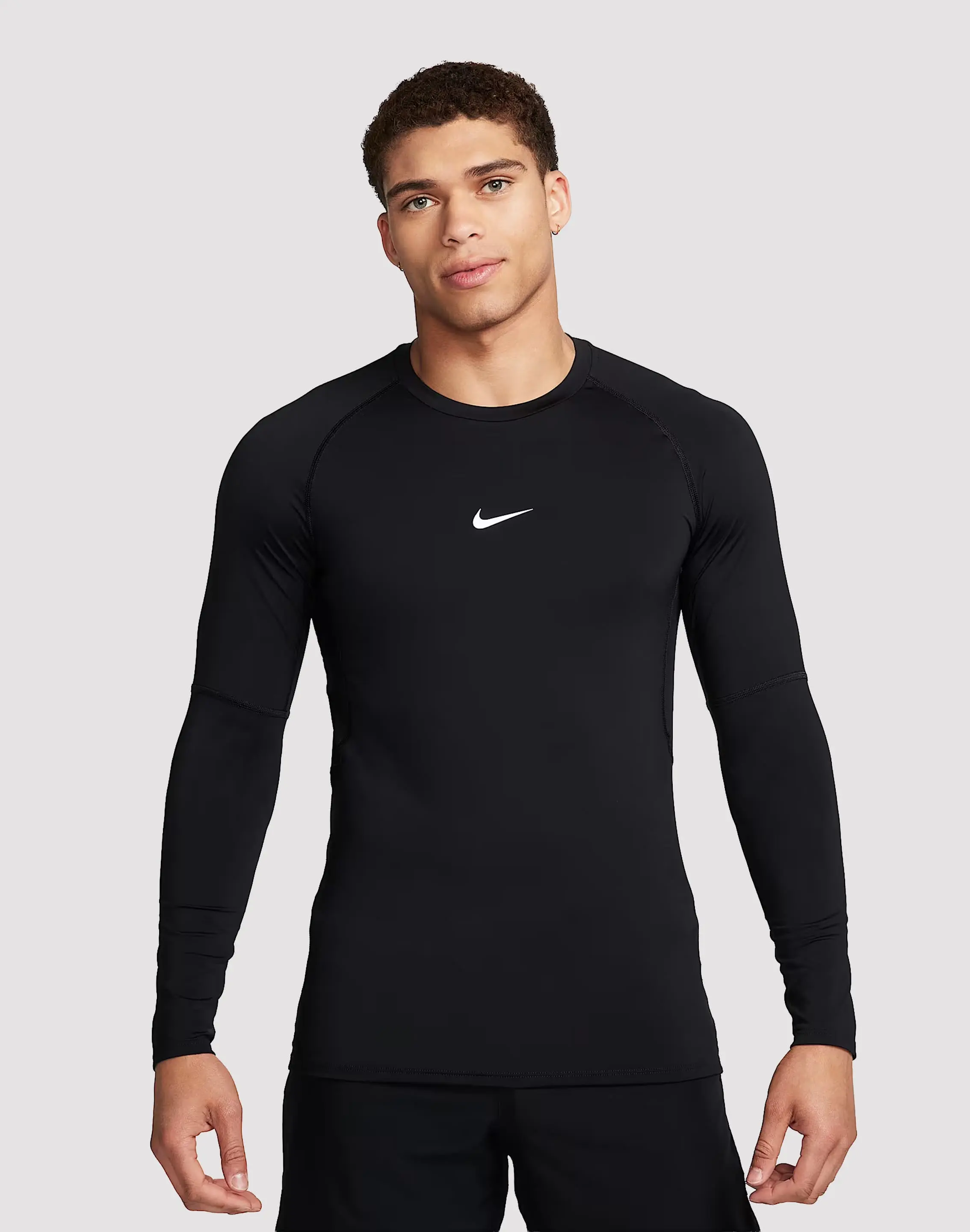 Mens Nike Pro Dri-FIT Long-Sleeve Fitness Top Mens Nike Pro Dri-FIT Long-Sleeve Fitness Top