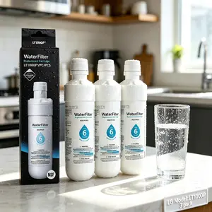For LG LT1000P Refrigerator Water Filter, Kenmore ADQ747935, LT1000, LT1000PC, MDJ64844601, ADQ74793501, ADQ74793502, LMXS28626S, LMXS30796S, RWF4700AC,3 Pack