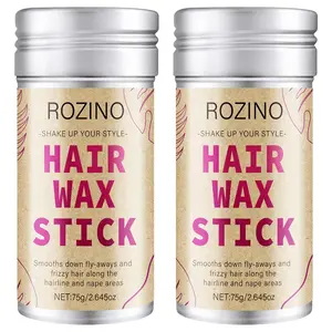 （2 Pack）Hair wax stick Hair Wax Stick for Flyaways, Smoothing, and Slick Back - Hair Pomade for Women and Kids  Haircare Gel