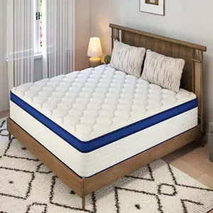 【Summervibes】12"/14" Queen Mattress Gel Memory FoamMattress| Cooling Technology, Motion Isolation,Reinforced Edge Support,Breathable Cover |Twin, Full, Queen, King |Mattress In A Box korlovy  mattress