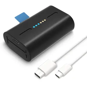 1/2 Pack Extra Outdoor Camera Battery Pack for SimpliSafe Wireless Outdoor Security Cameras, 7000mAh with Type-C Charging Cable