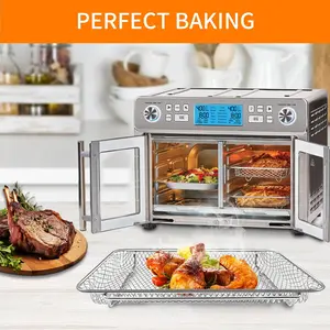 Fryer Basket  Compatible with Emeril Lagasse Dual Zone 360  Fryer Oven 25 QT - 11.6"x 6.9" Dishwasher Safe Non-Stick Mesh