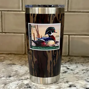 Yeti 20 oz Tumbler Duck Stamp Old Camo 2013 WOOD DUCK