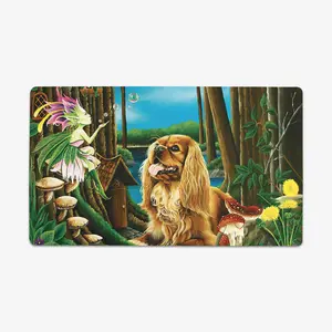 Afternoon Bubbles Thin Desk Mat