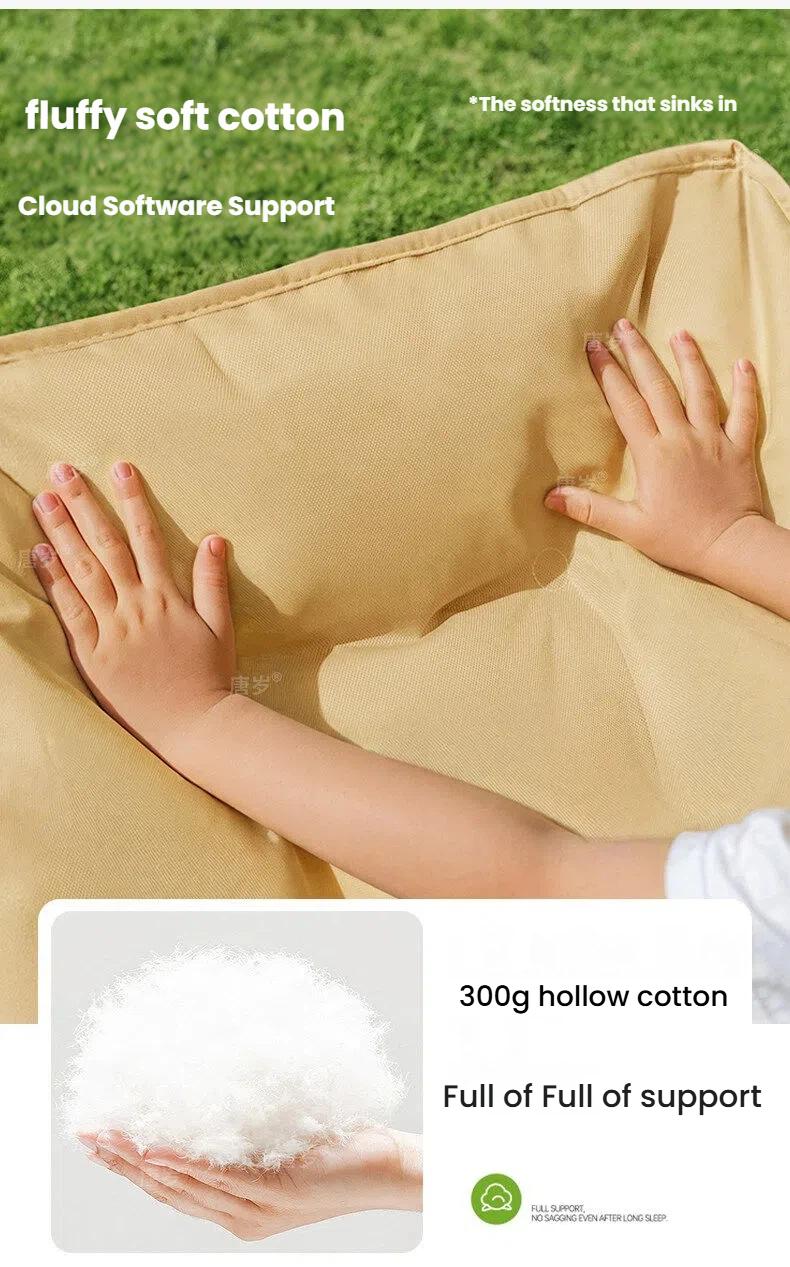 Portable Folding Moon Chair with Footrest – Thick Padded Adjustable Recliner, 4-Level Lounge Chair for Camping & Home