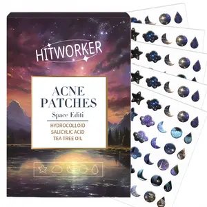 150/300pcs Acne Patches, Hydrocolloid, Suitable for All Skin Types, Starry Design, No Preservatives and Alcohol, Daily Facial Skincare Accessories