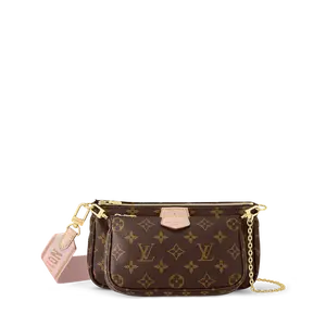 ‮ nottiuV siuoL  ‬   Multi Pochette Accessoires Crossbody Bag, Classic Monogram Canvas 3-in-1 Set with Detachable Straps | Good Condition