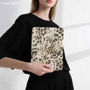 Leopard Print iPad Case - PU Flip Cover TPU Soft Shell, Tri - fold Stand, Pen Holder, Shockproof Drop - proof Auto Wake Sleep for iPad Air 11inch/a16, 9th/10th/11th Gen, Fall, Back to School, Gift