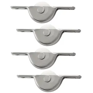 4 Piece Door Window Cabinet Drawer Box Nylon Sliding Wheel Roller Wheels, Durable & Smooth Operation, Ideal for Home Storage Solutions
