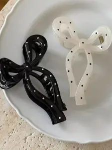 Women's Elegant Bowknot Design Hair Claws, Cute Trendy Hair Claws, Super Cute Clips, Fashionable Hair Accessories for Women & Girls, Hair Clip, Clip In Claw