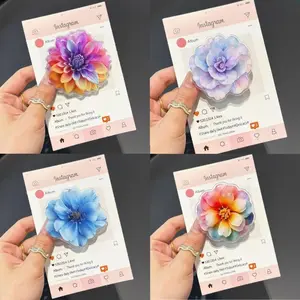 Blooming Beautiful Flower Magsafe Phone Grip - Aesthetic Floral Magnetic Pop Socket for Phone