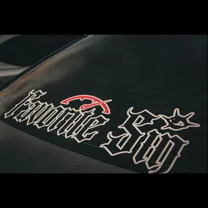 Favorite Sin inverse rev limiter car decal