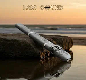 IAMSOUND F#4 Drone Flute 432 Hz - Portable & Durable Wooden Alloy Flute with Eco-Friendly Materials and Sliding Airway Blocks for Easy Moisture Removal