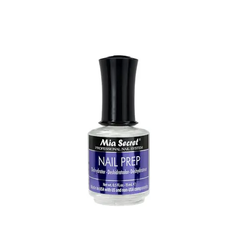 Mia Secret Professional Acid-Free Natural Nail Prep Dehydrator (15ml) - Cosmetic Single Item, Manicure Essential for Stronger Bonding with Gel, Acrylic, Nail Polish, Powder Applications