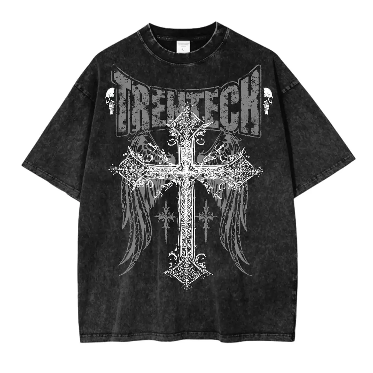 Tren Tech Gym Washed Tee, Gym Washed Heavyweight Cotton T-shirt, Workout Tee, Sport Gift, Gymnastic Merch Fan , Streetwear Washed Tee, Vintage Hiphop Washed Shirt, Retro Washed Tee, Limited Design For Sport M09 VN2