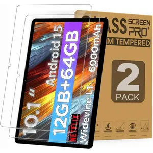 [2 Pack Screen Protector for Callsky-Tab Cpad 10 10.1 inch Tablet Tempered Glass Film,Compatible with Callsky-Tab Ctab 10 10.1" Tempered Glass