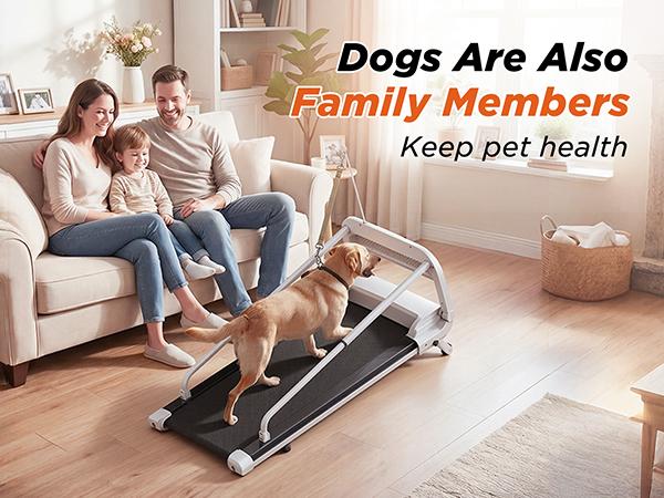 Dog Treadmill, 2-in-1 Pet Treadmill for Dogs, 2.5HP Quiet Motor Dog Running Machine with Remote, Indoor Dog Exercise Wheel for Small Medium Large Dogs, Dog Fitness Equipment for Home Use