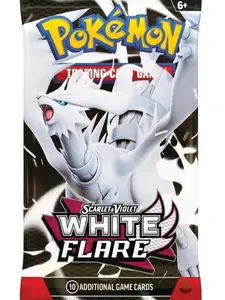 10 White flare Booster packs