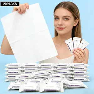 Extra Thick Compressed Towel Tablets, Disposable Face Towels & Washcloths for Travel, Camping, 20 Packs Super Absorbent for Emergency, Absorbent Thickened Towels