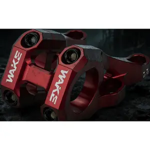 31.8mm Direct Mount Stem Clamp One Piece Lightweight Dual Crown Forks Red