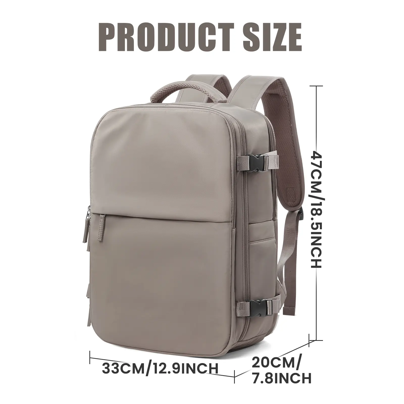 B-6692-Taupe  (47*33*20CM)