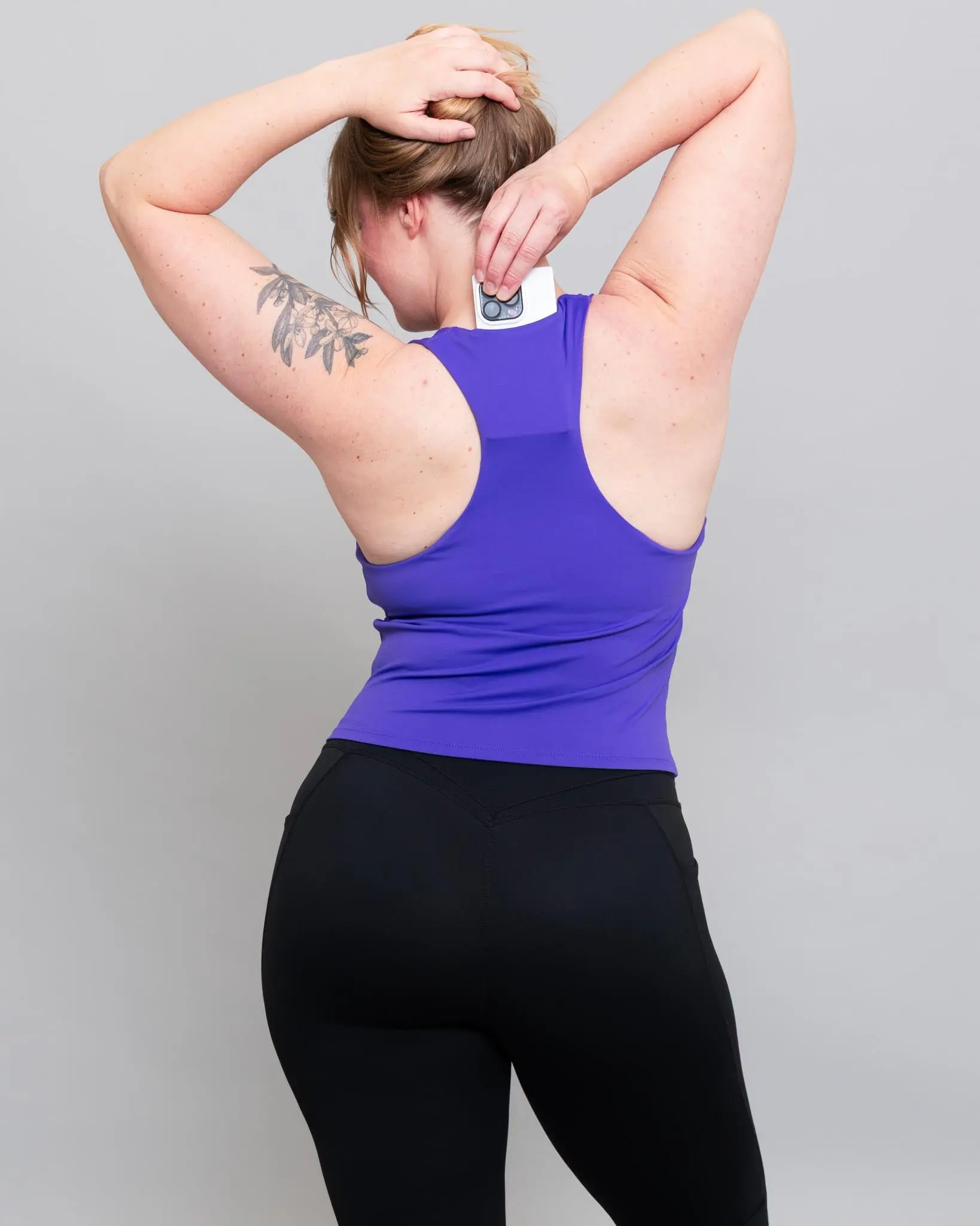 Velocity Iconic Bra Tank - Ube