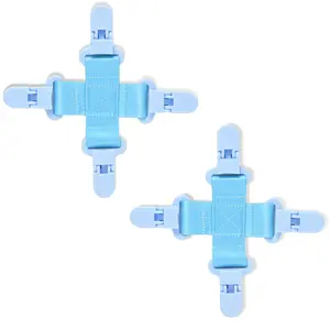 2 pcs Bed Sheet Detangler Reduces Laundry tangles，Keep Bed Sheets/Duvet Covers/Blankets/from Tangling,Twisting, and Balling in Washer and Dryer