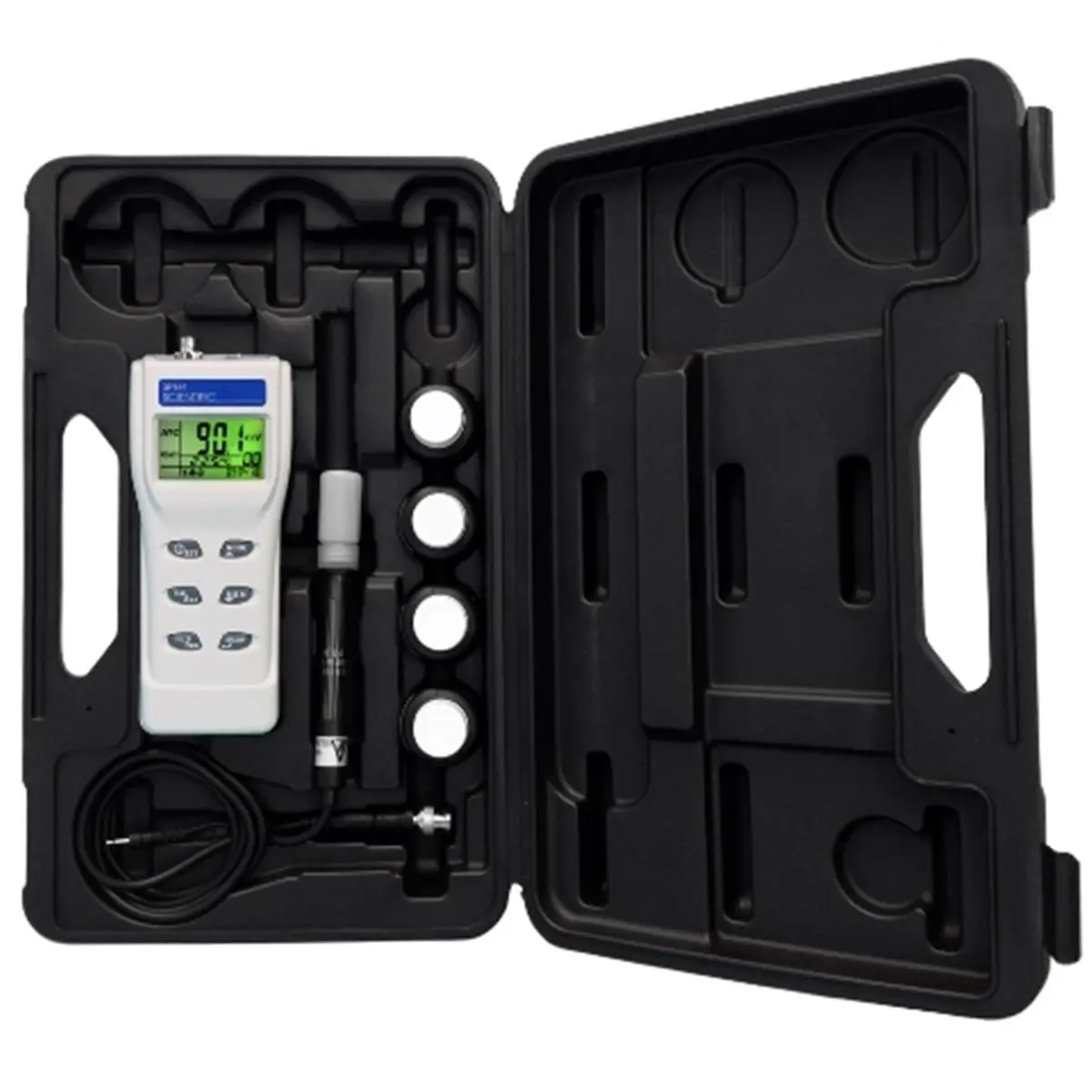 Sper Scientific 850056 Advanced pH/MV Meter Kit - 0.01 pH Res., Auto Calib., Time Stamps, Probe, Temperature Sensor, Low Battery Indicator, BNC Connector, USB Port for Office & School Supplies